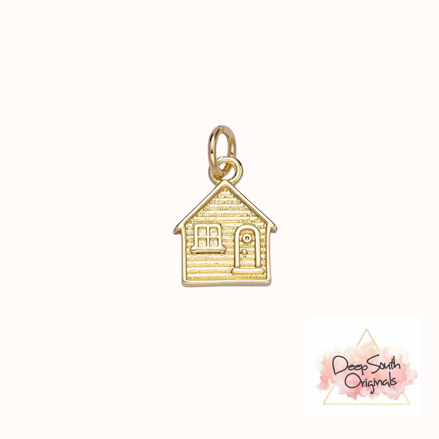 My First Home Charm Gold Filled