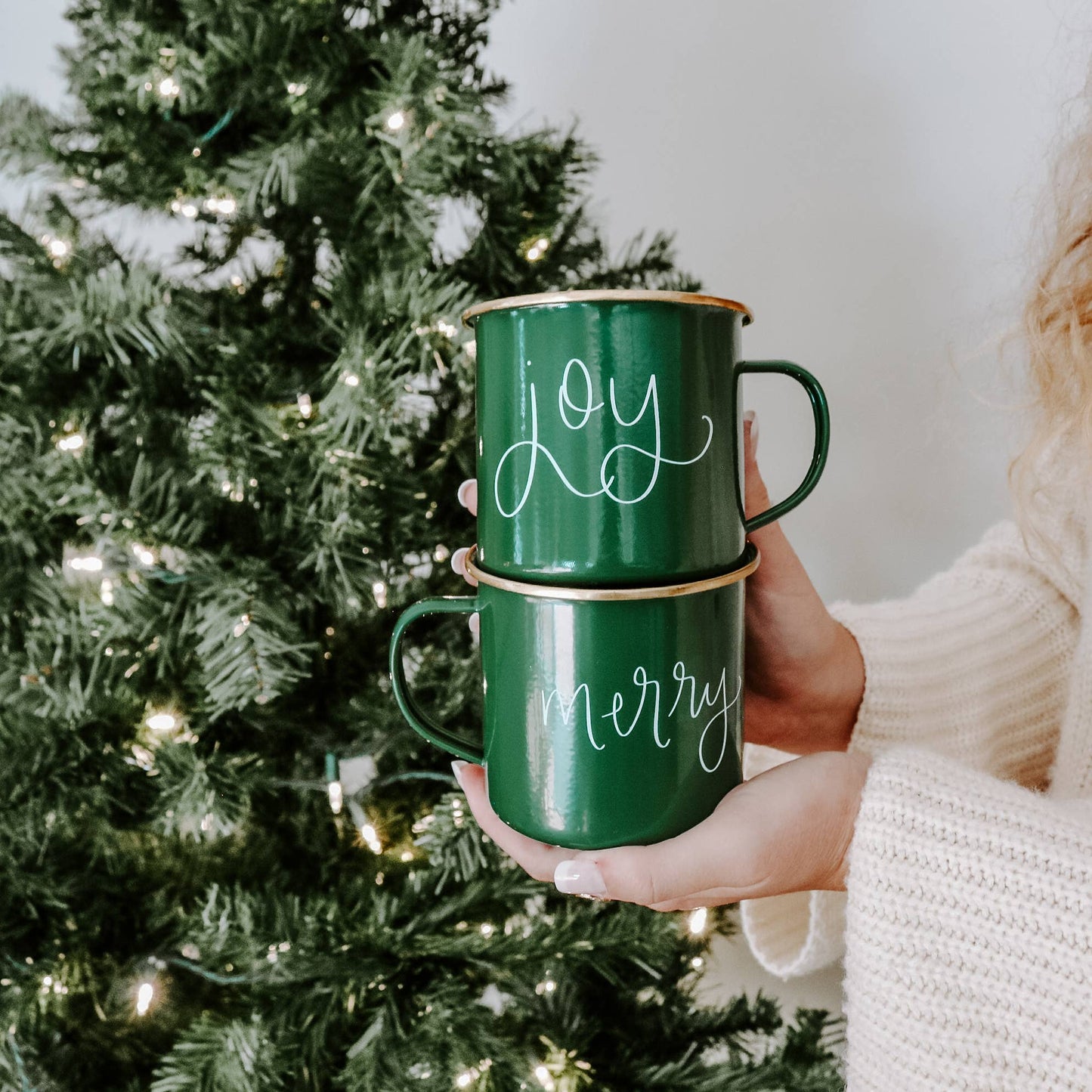Joy Coffee Mug - Christmas Home Decor & Gifts