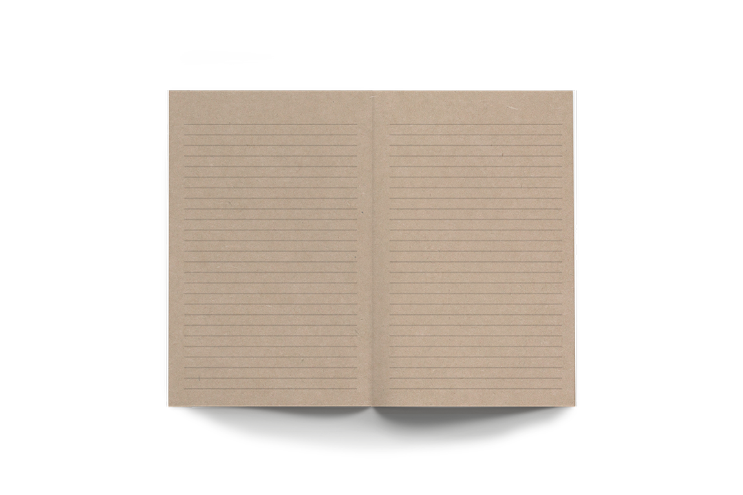 Pretty Cowgirl Kraft Notebook