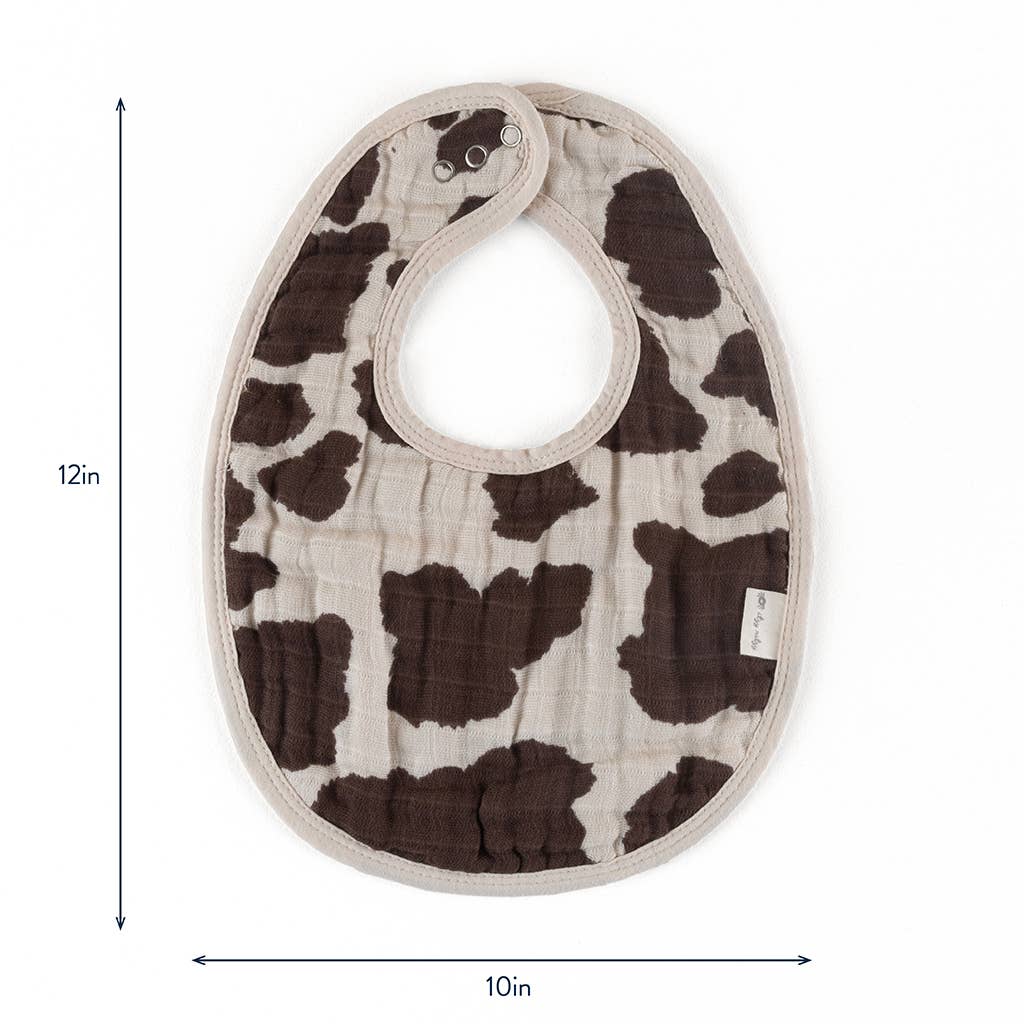 Cow Print Itzy Bibs™