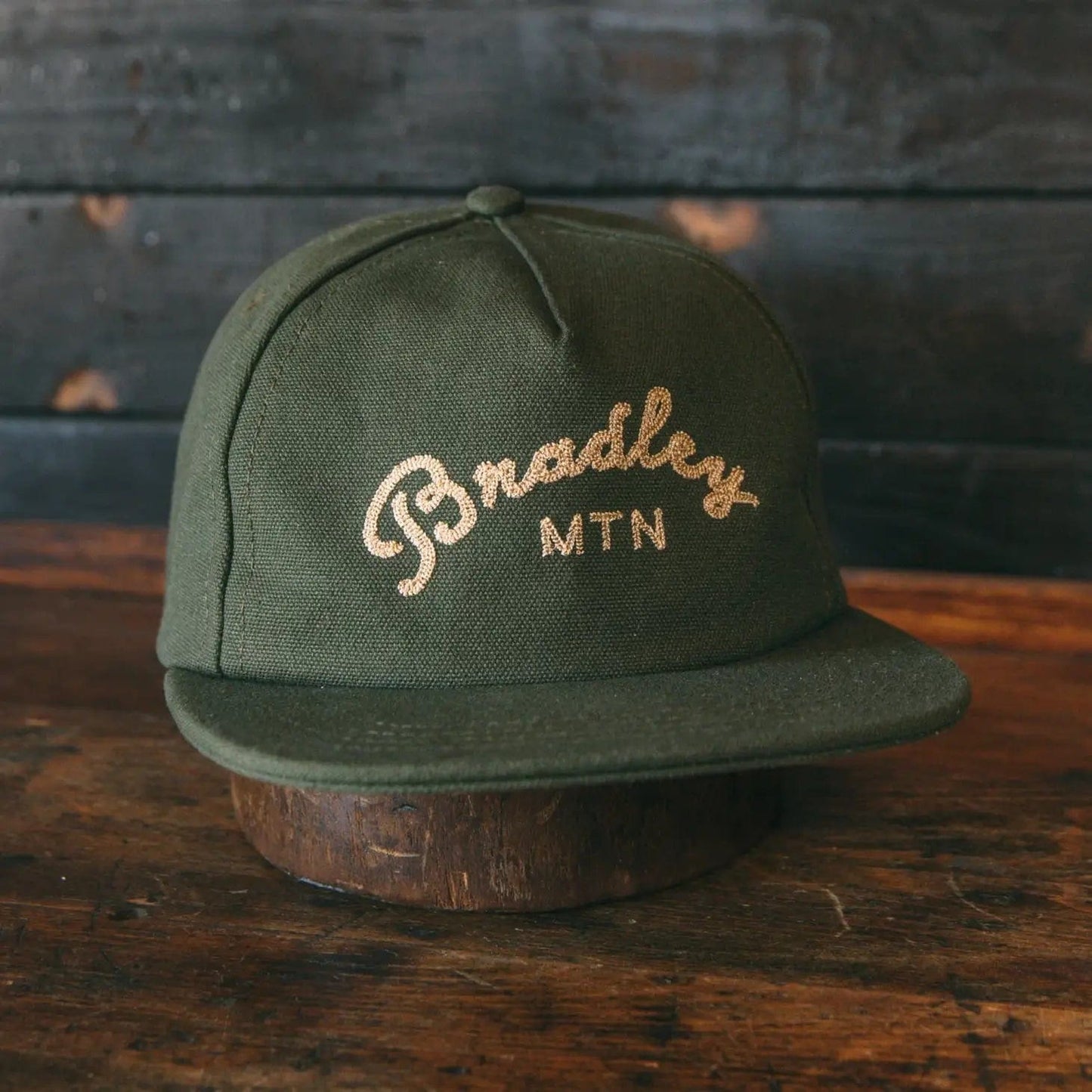 Chainstitch Camper Hat - Olive