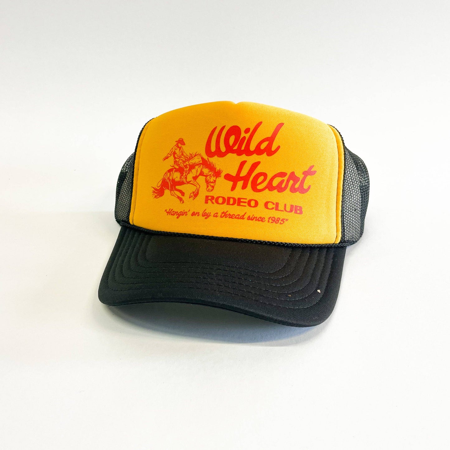 Rodeo Cowboy Trucker Hat - Wild Heart Rodeo Club