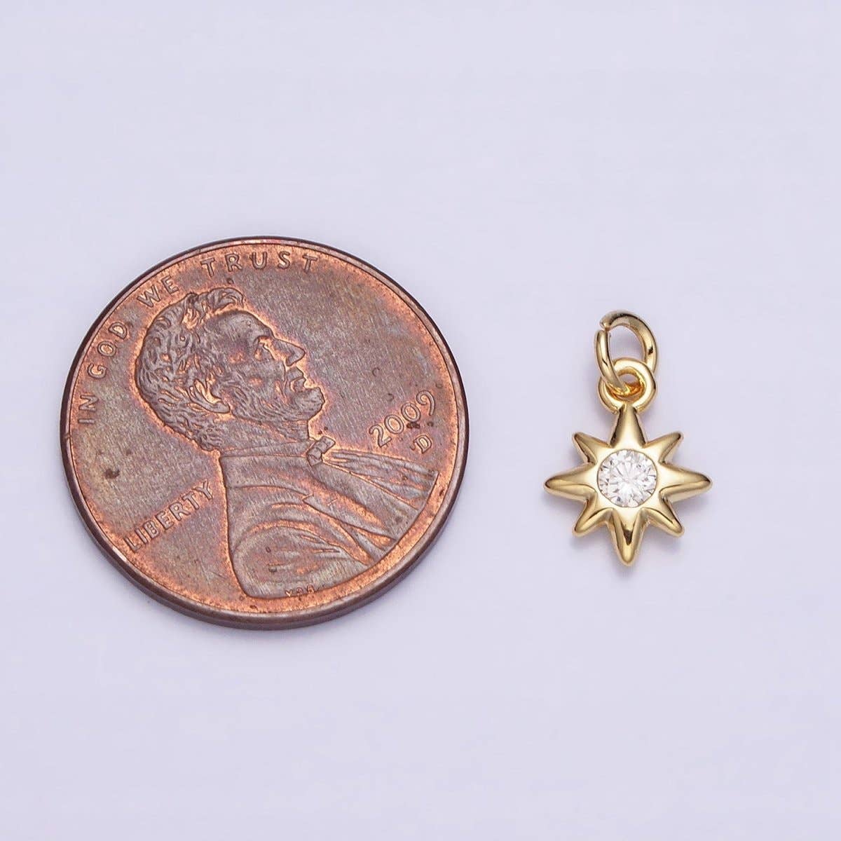 Mini North Star Charm