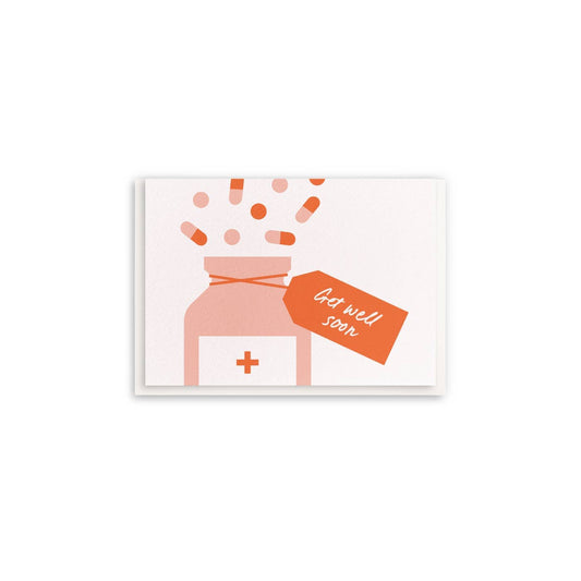 Get Well Soon - Enclosure Greeting Card
