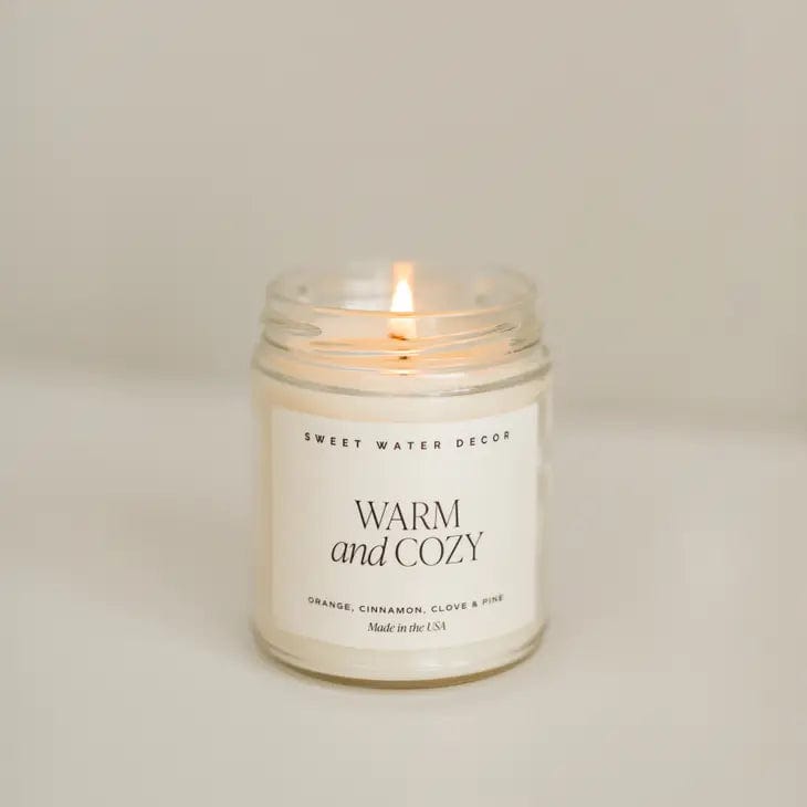 Warm and Cozy Soy Candle