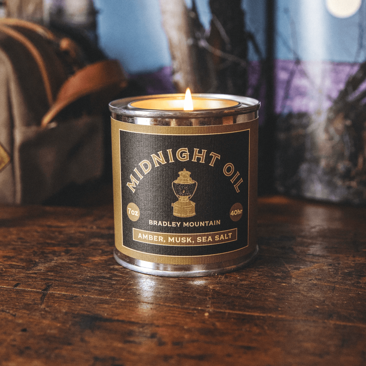 Midnight Oil Travel Candle