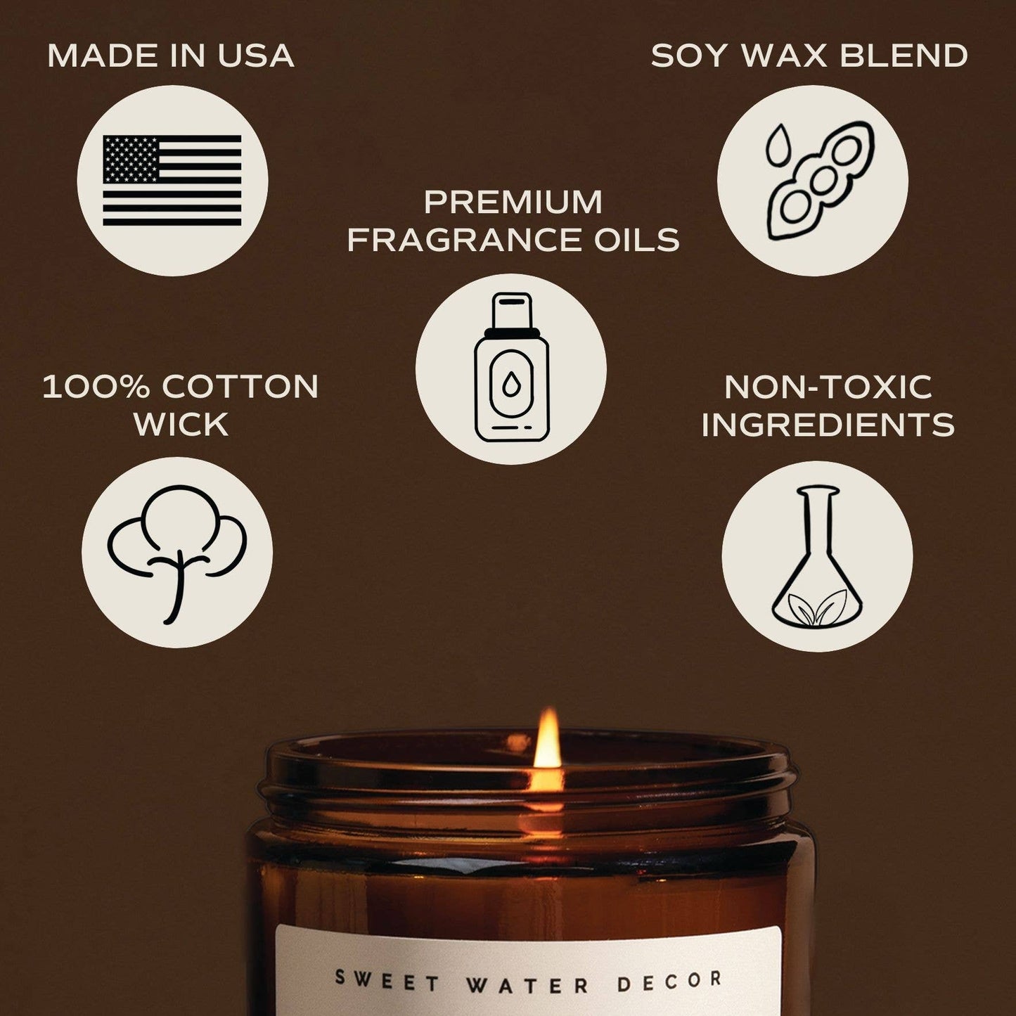 Christmas Tree 9 oz Soy Candle - Home Decor & Gifts