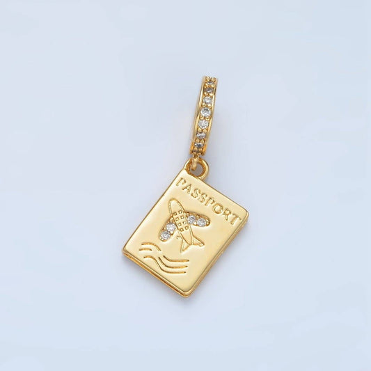 Passport Charm