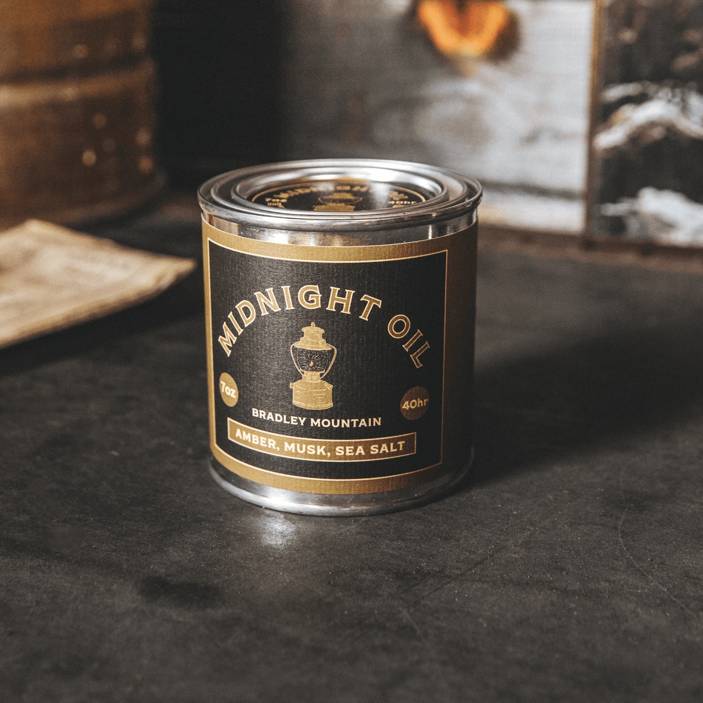 Midnight Oil Travel Candle