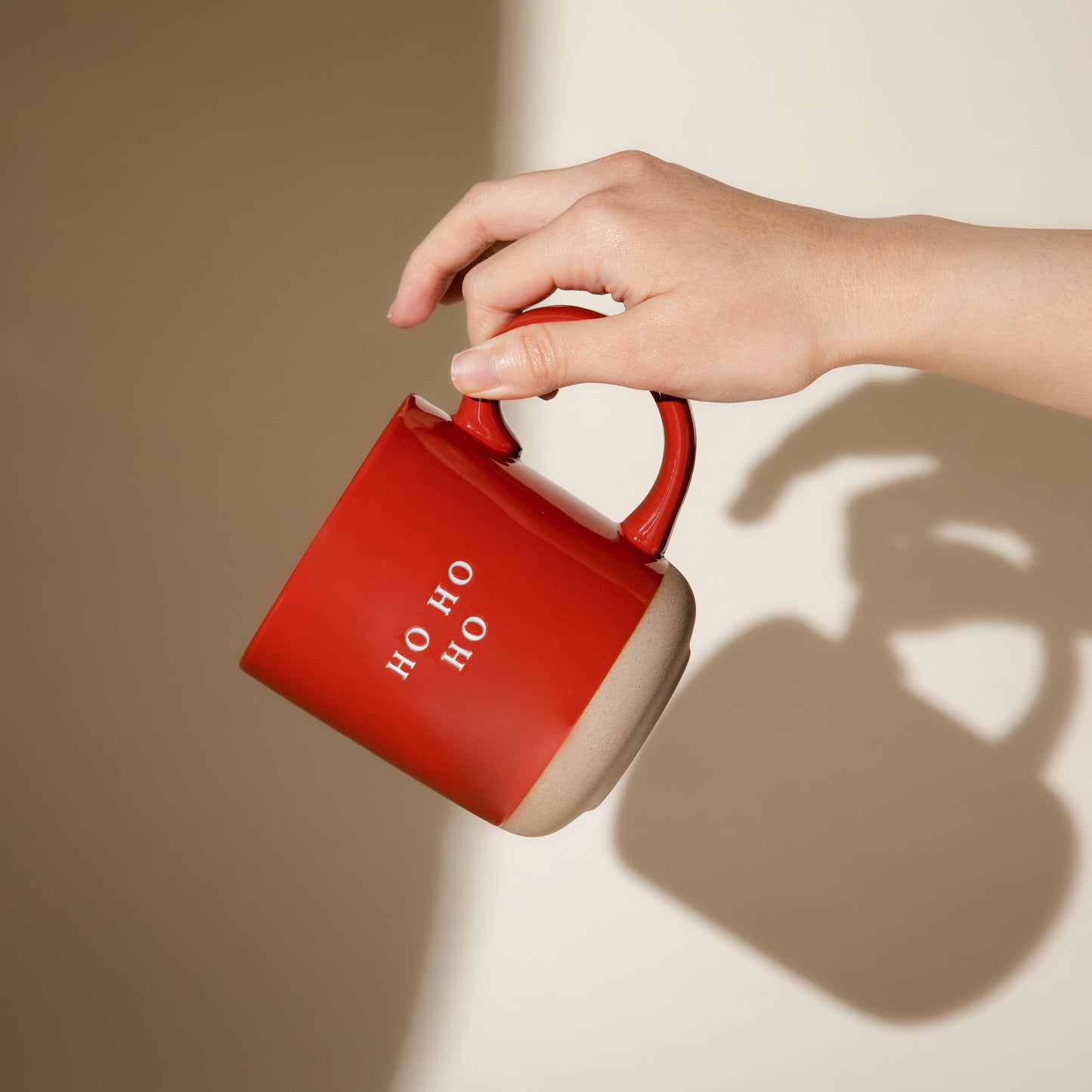 Ho Ho Ho Stoneware Coffee Mug