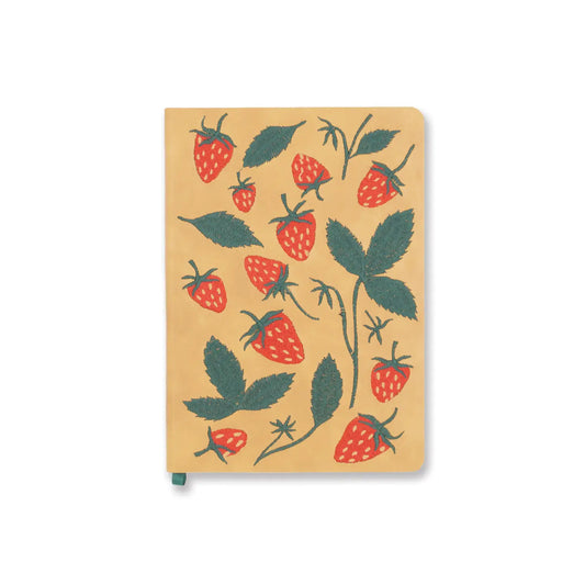 Berries Embroidered Notebook