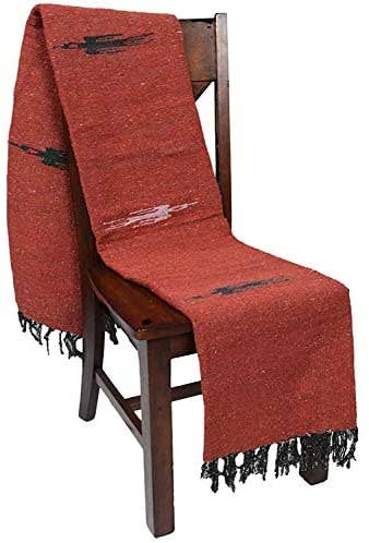 Rust Baja Thunderbird Mexican Blanket