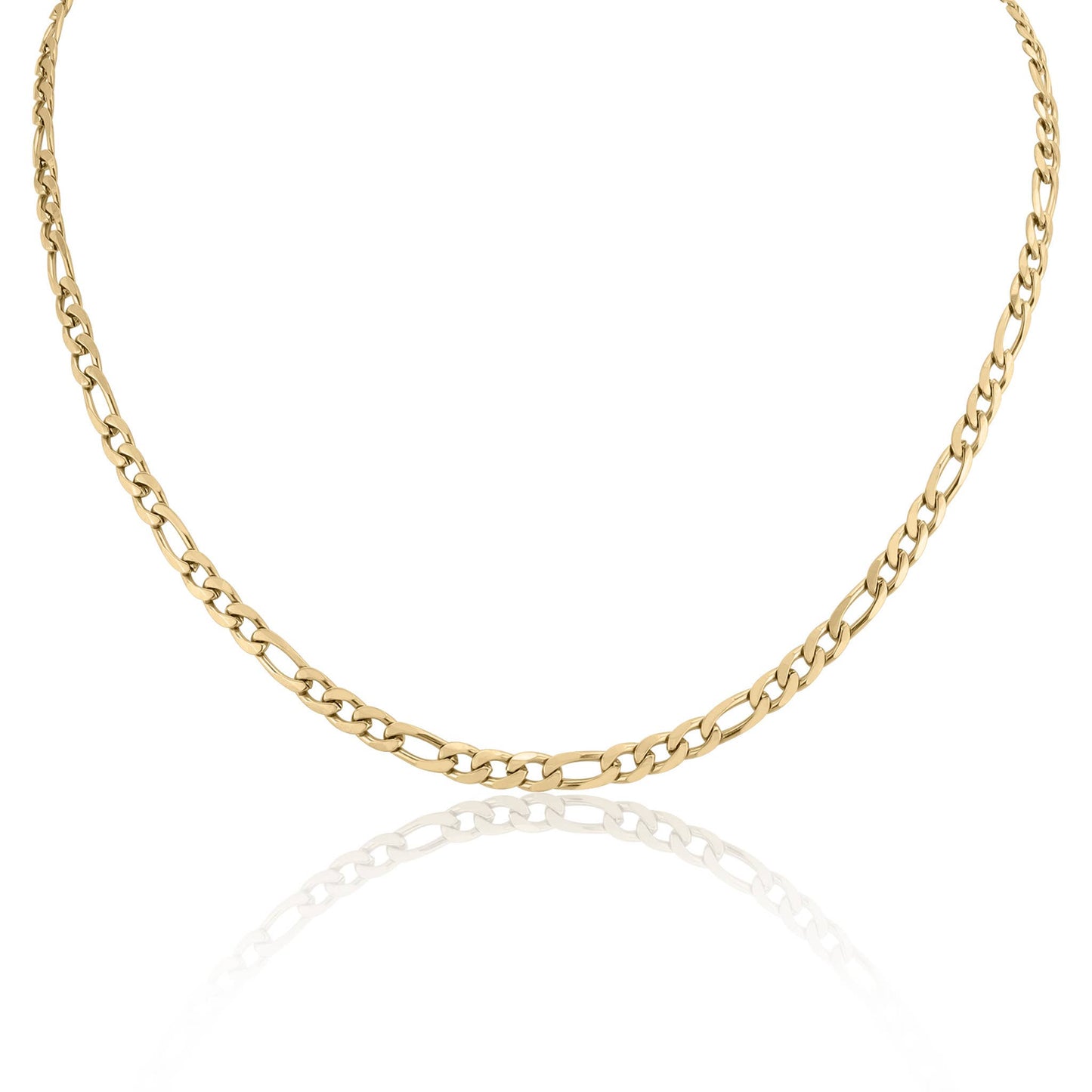 Figaro Chain Necklace 18" 3mm