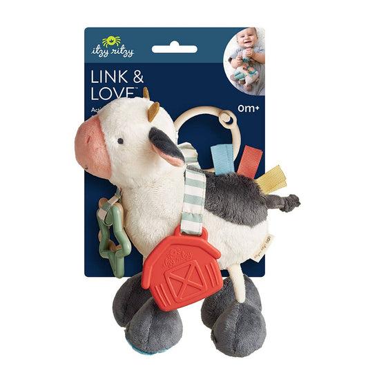 Cow Link & Love™ Activity Plush