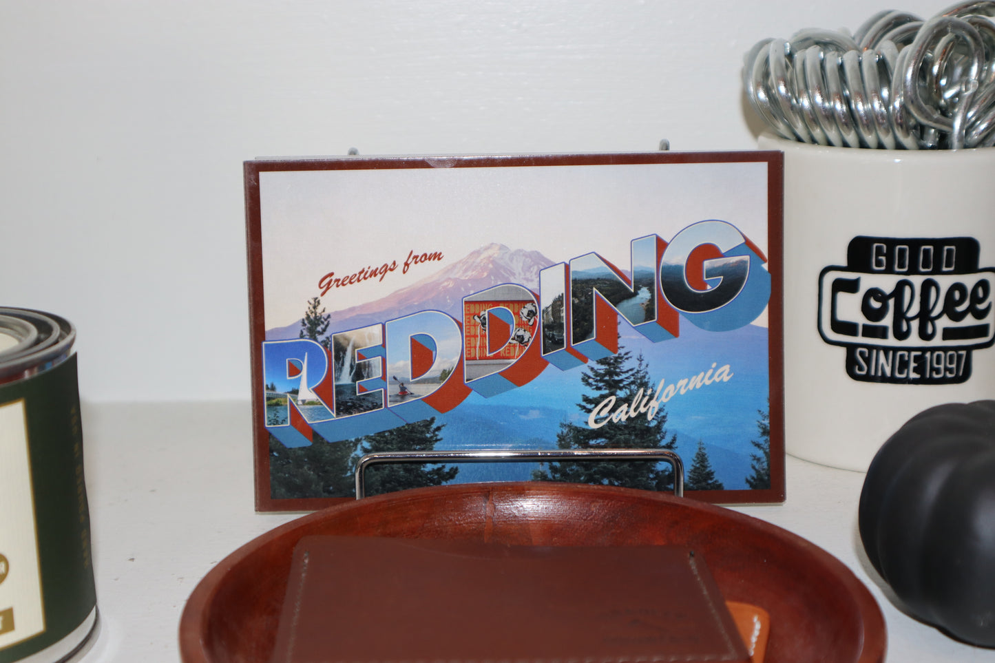 Greetings From Redding CA Post Card