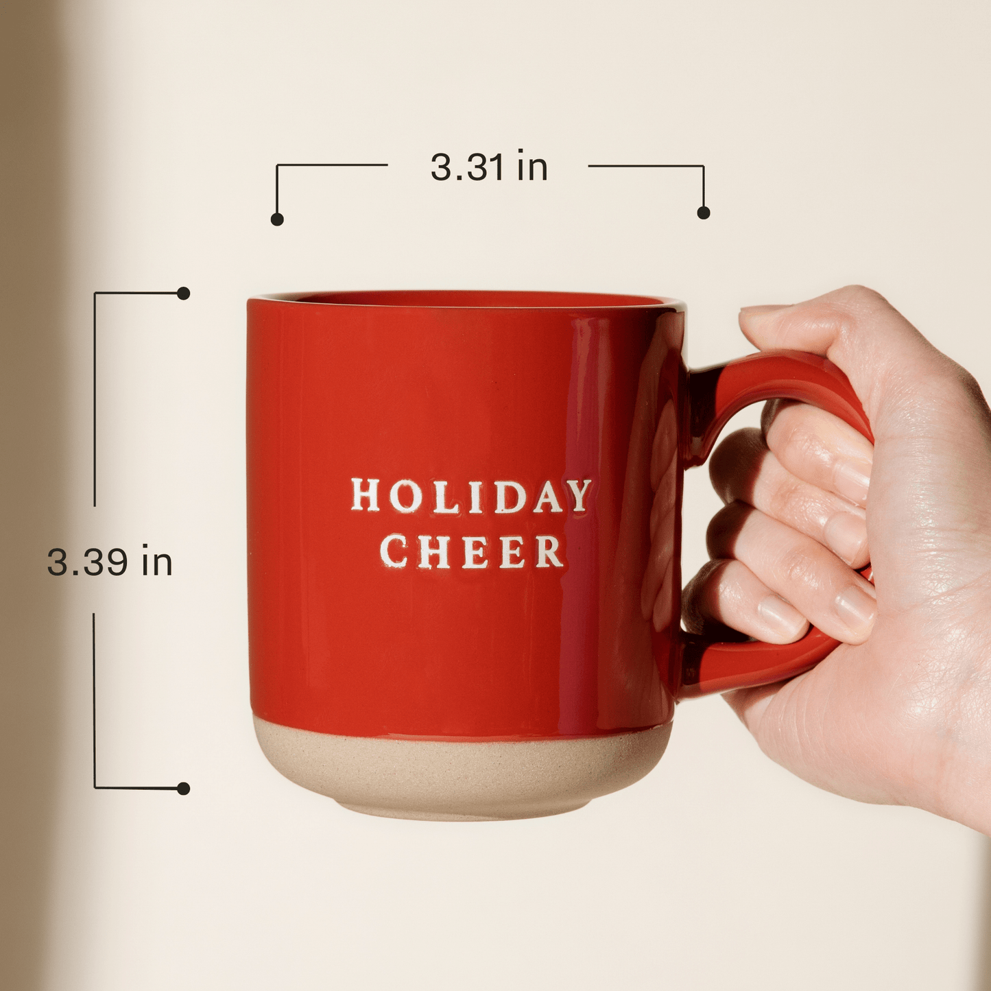 Ho Ho Ho Stoneware Coffee Mug