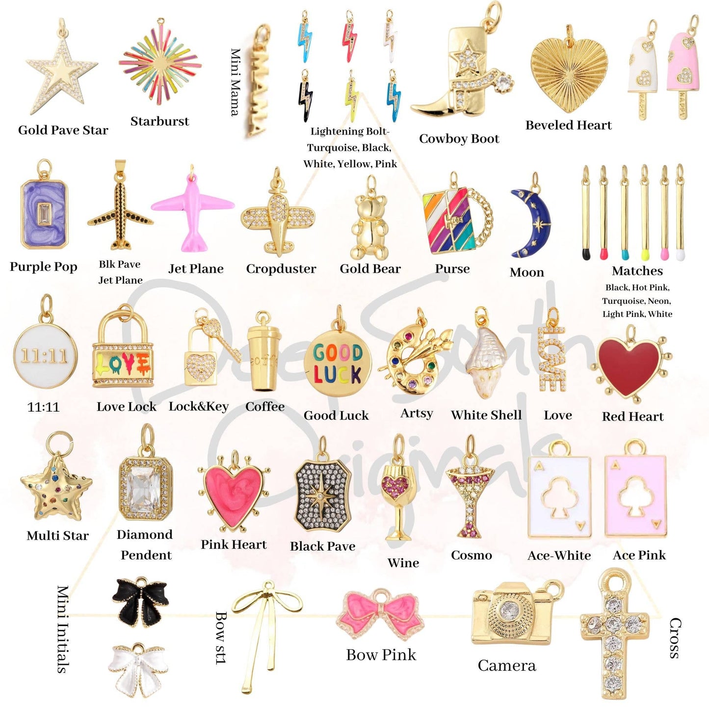 Gummy Bear Charm- Gold Filled