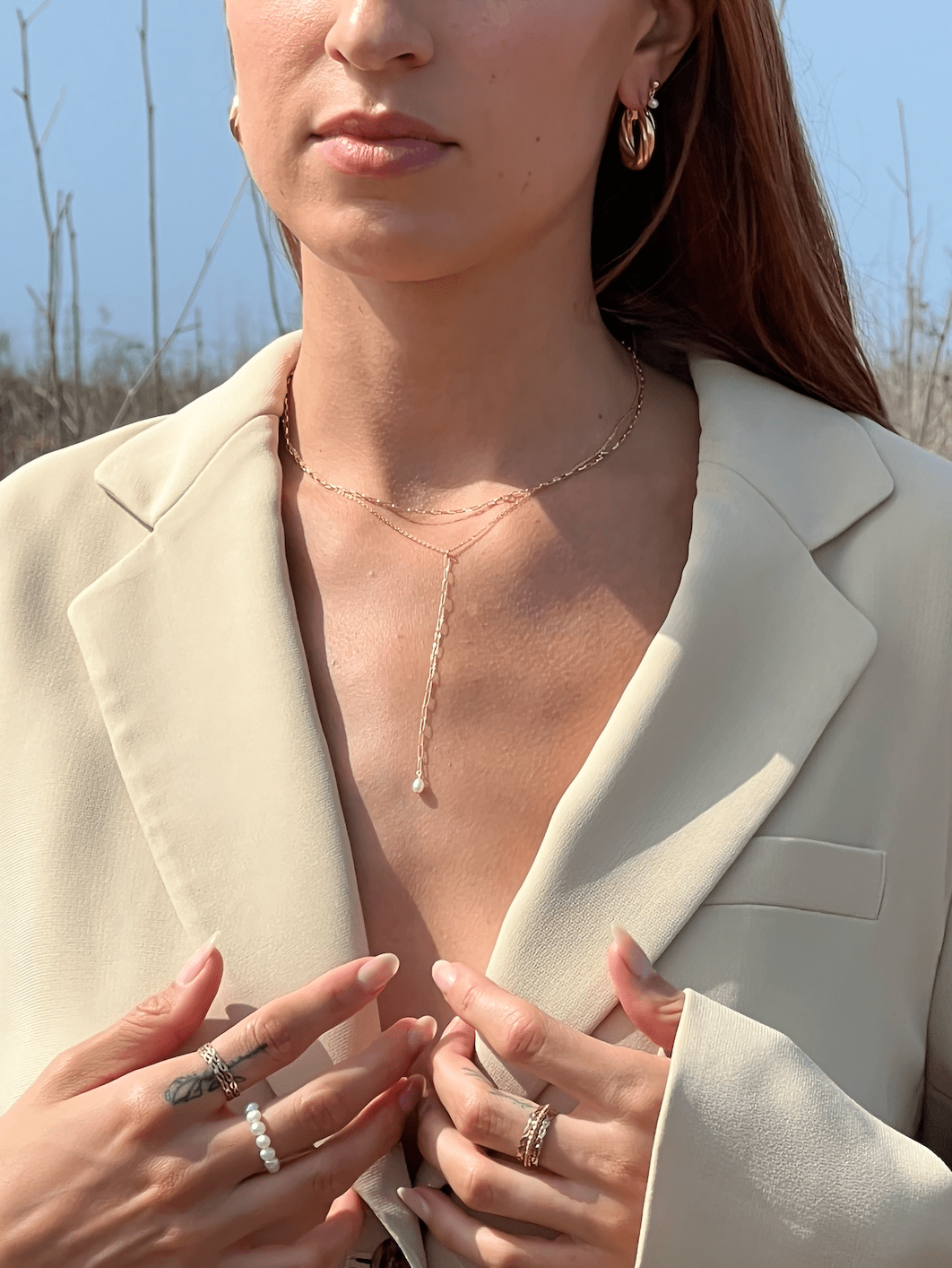 Savannah Lariat Necklace
