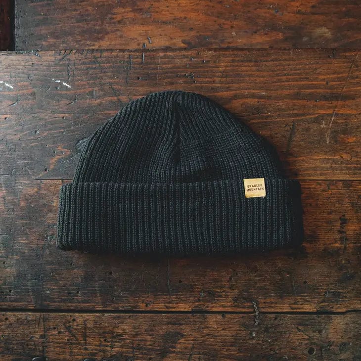 Wool Watch Cap - Black