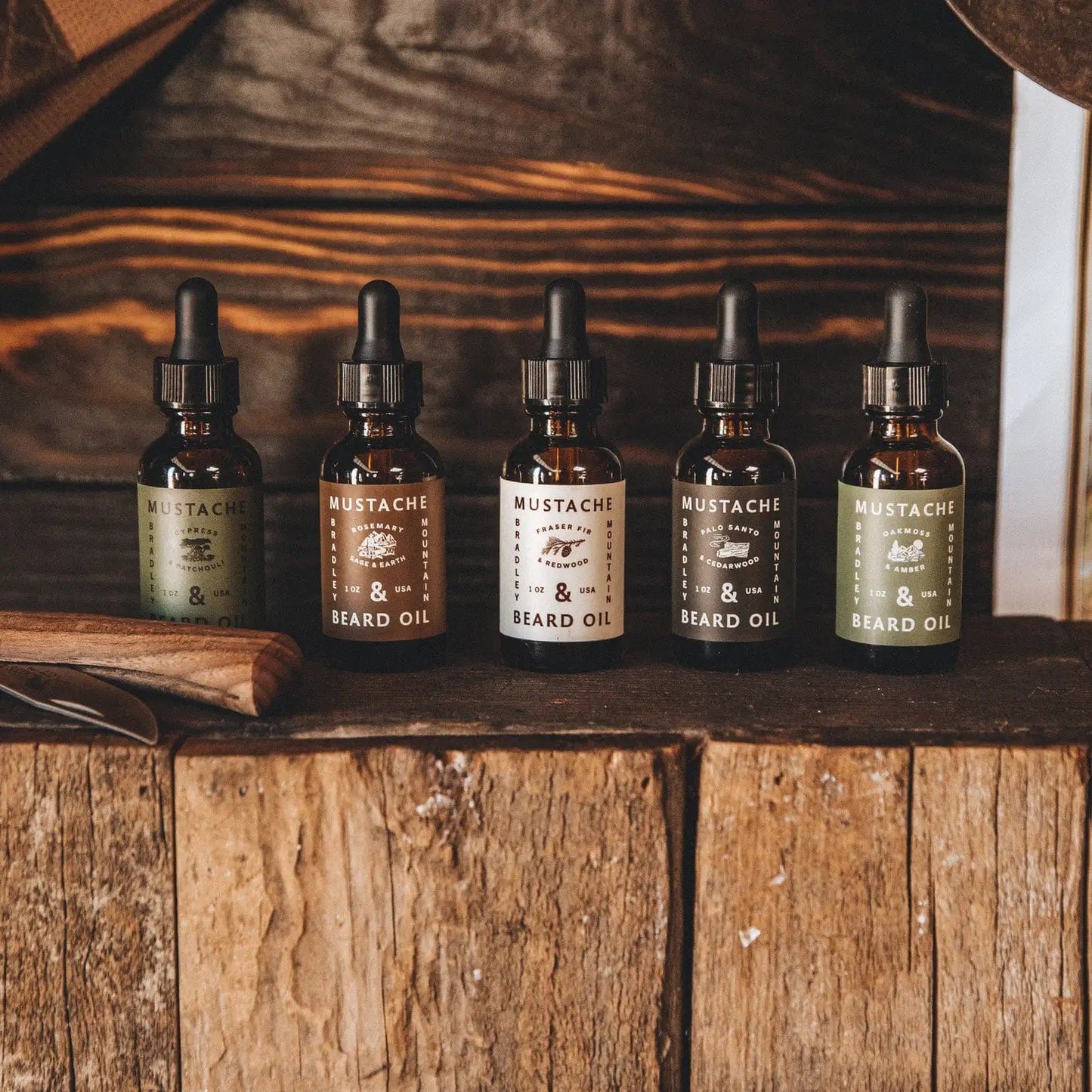 Mustache & Beard Oil - Oakmoss