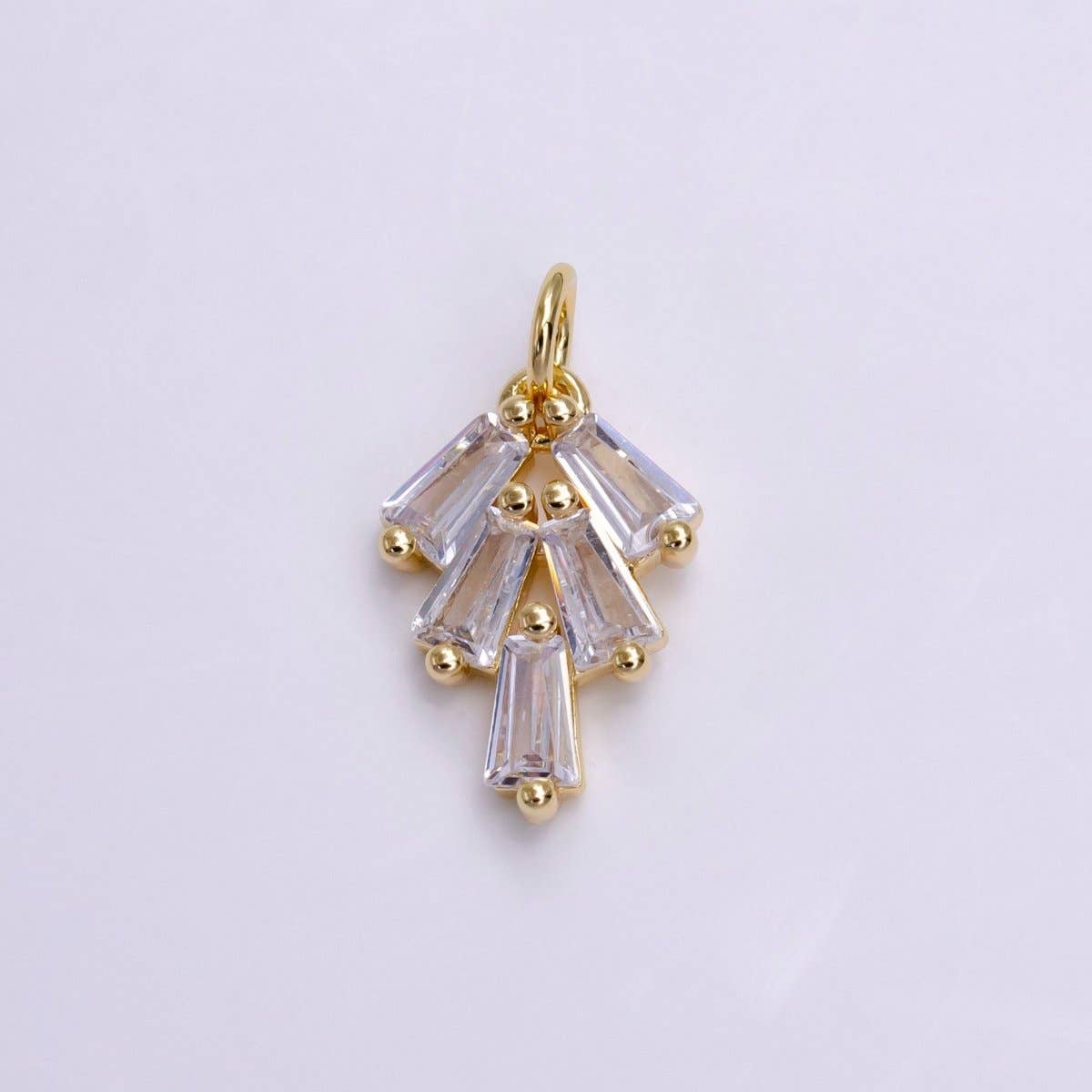 Clear Drop Charm