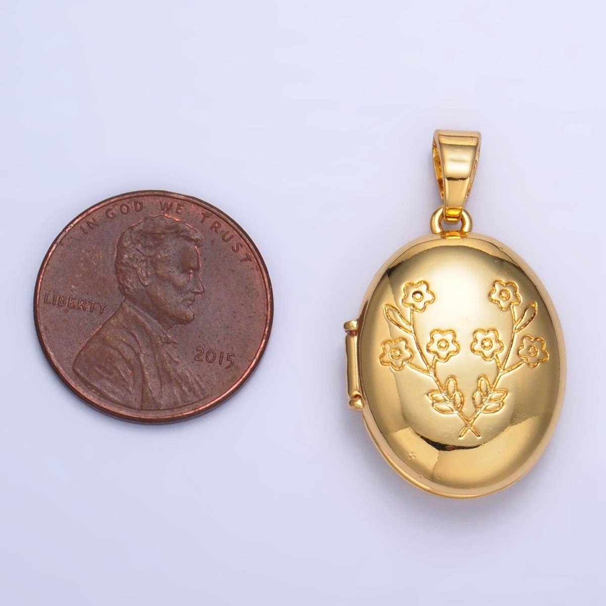Oval Locket Gold Filled