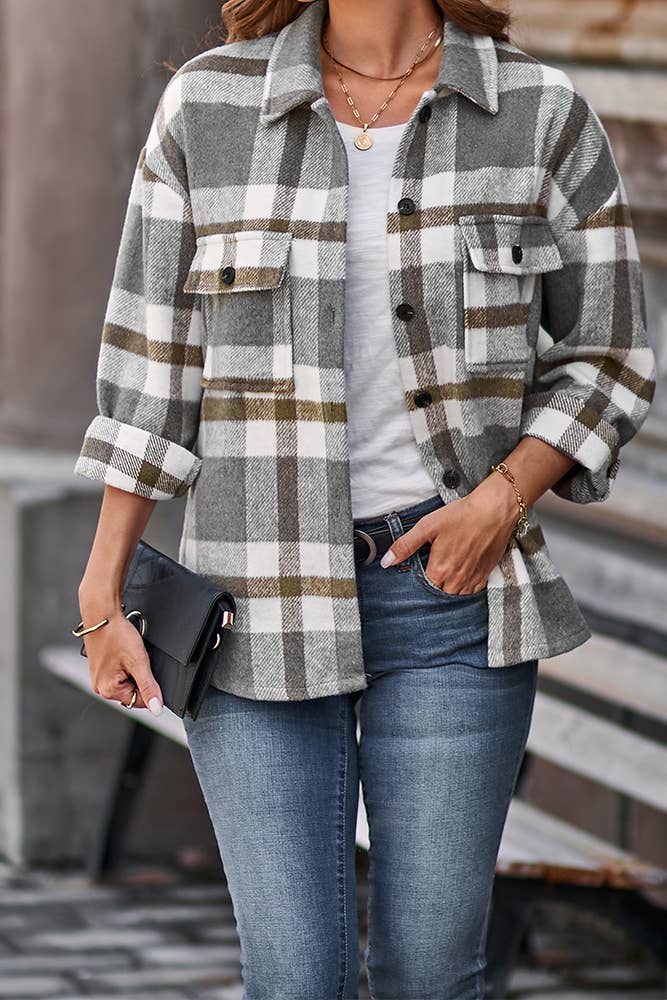 Remi Plaid Shacket
