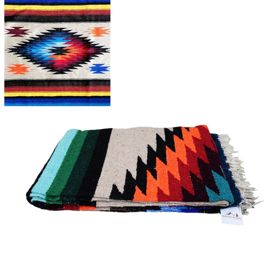 Aztec Mexican Diamond Blanket