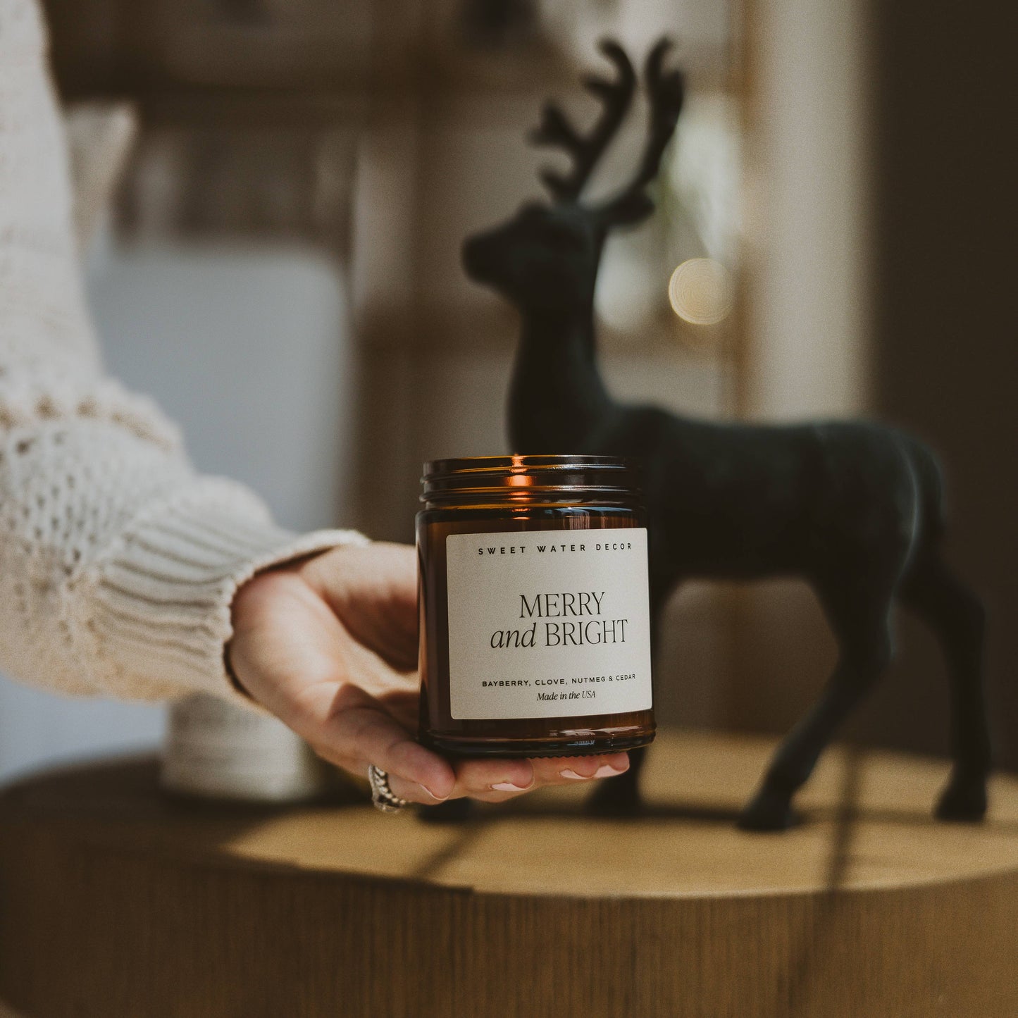 Merry and Bright 9 oz Soy Candle - Home Decor & Gifts