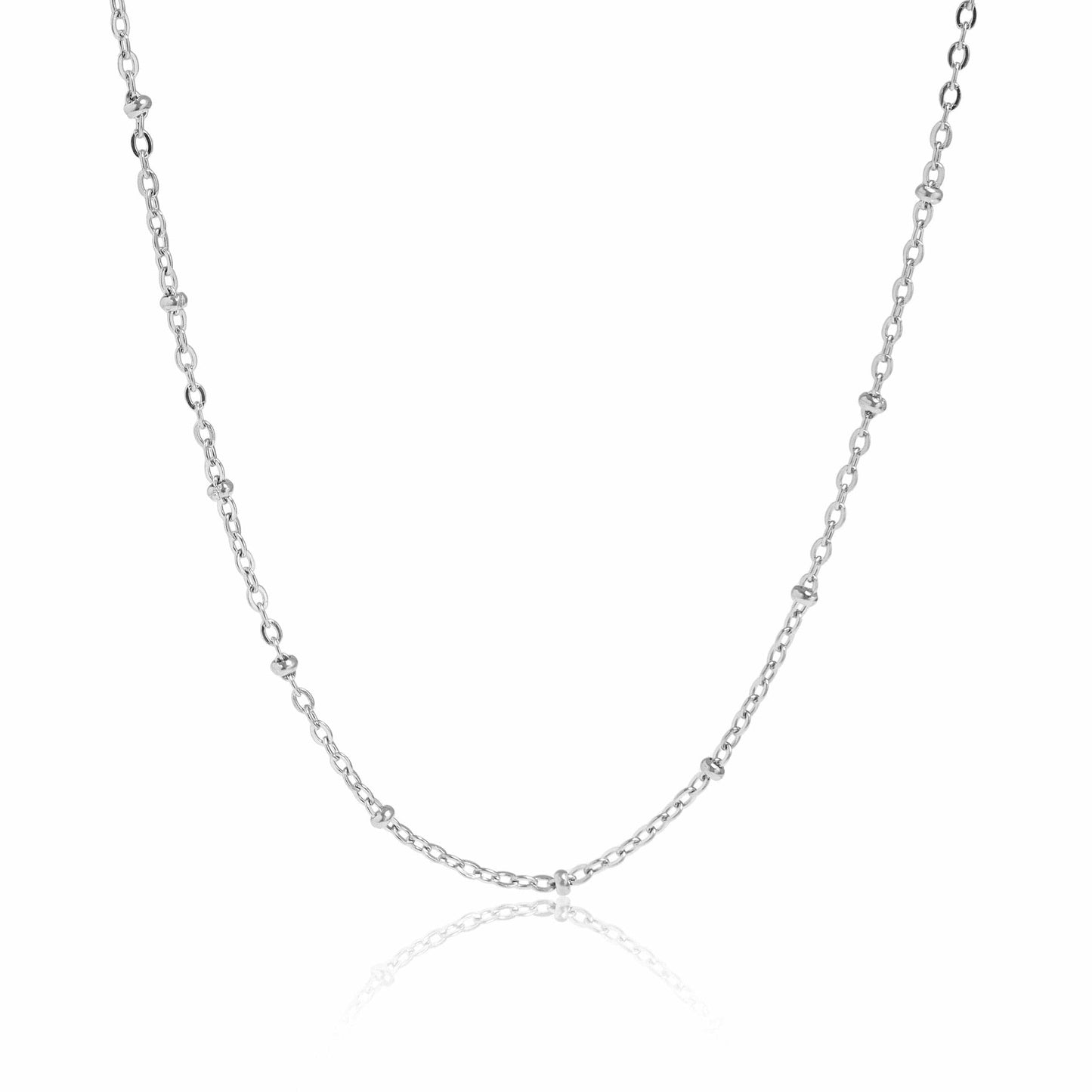 Stainless Steel Satellite Chain Necklace