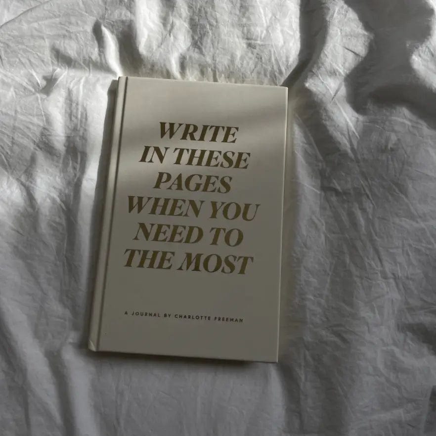 Write In These Pages Journal