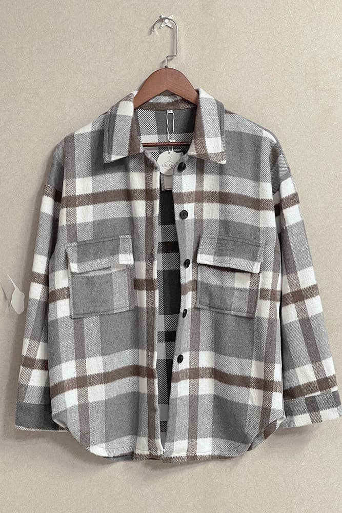 Remi Plaid Shacket
