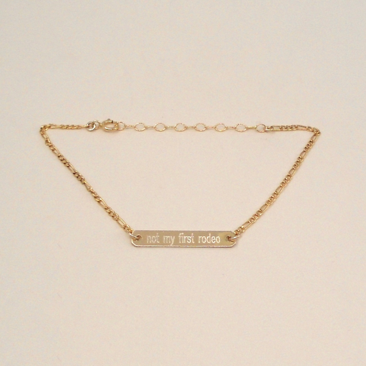 Not My First Rodeo Bracelet