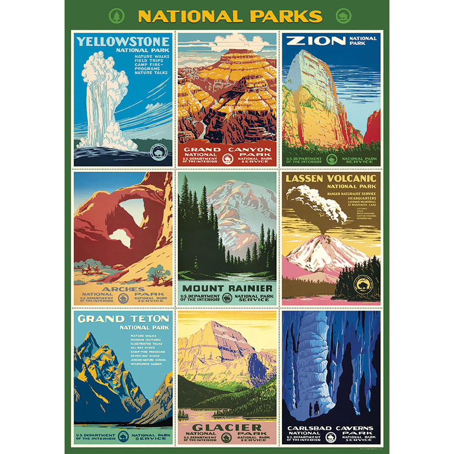 National Parks 20 x 28 Poster