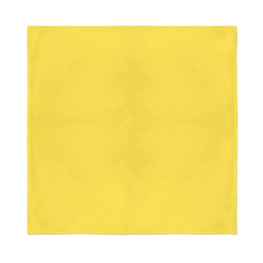 Bandanas Plain Yellow