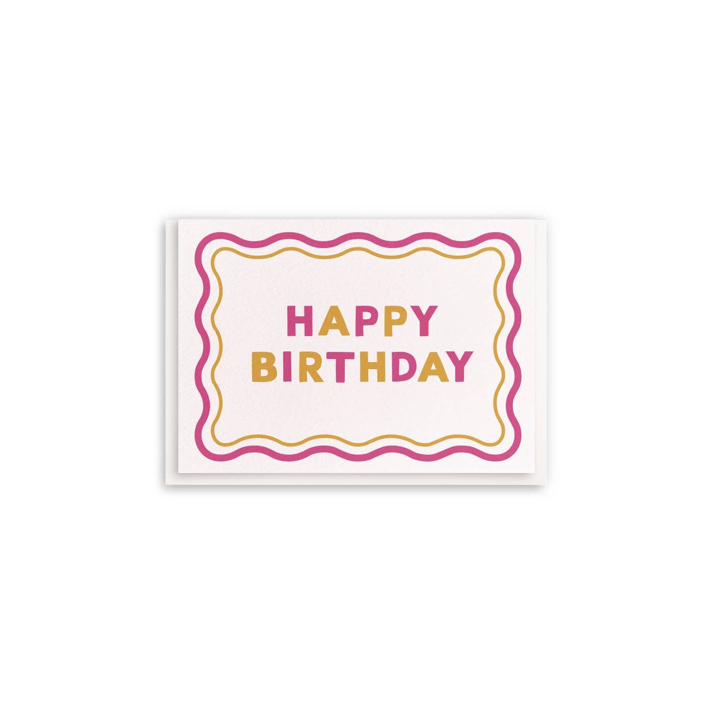 Birthday Wave - Enclosure Birthday Greeting Card