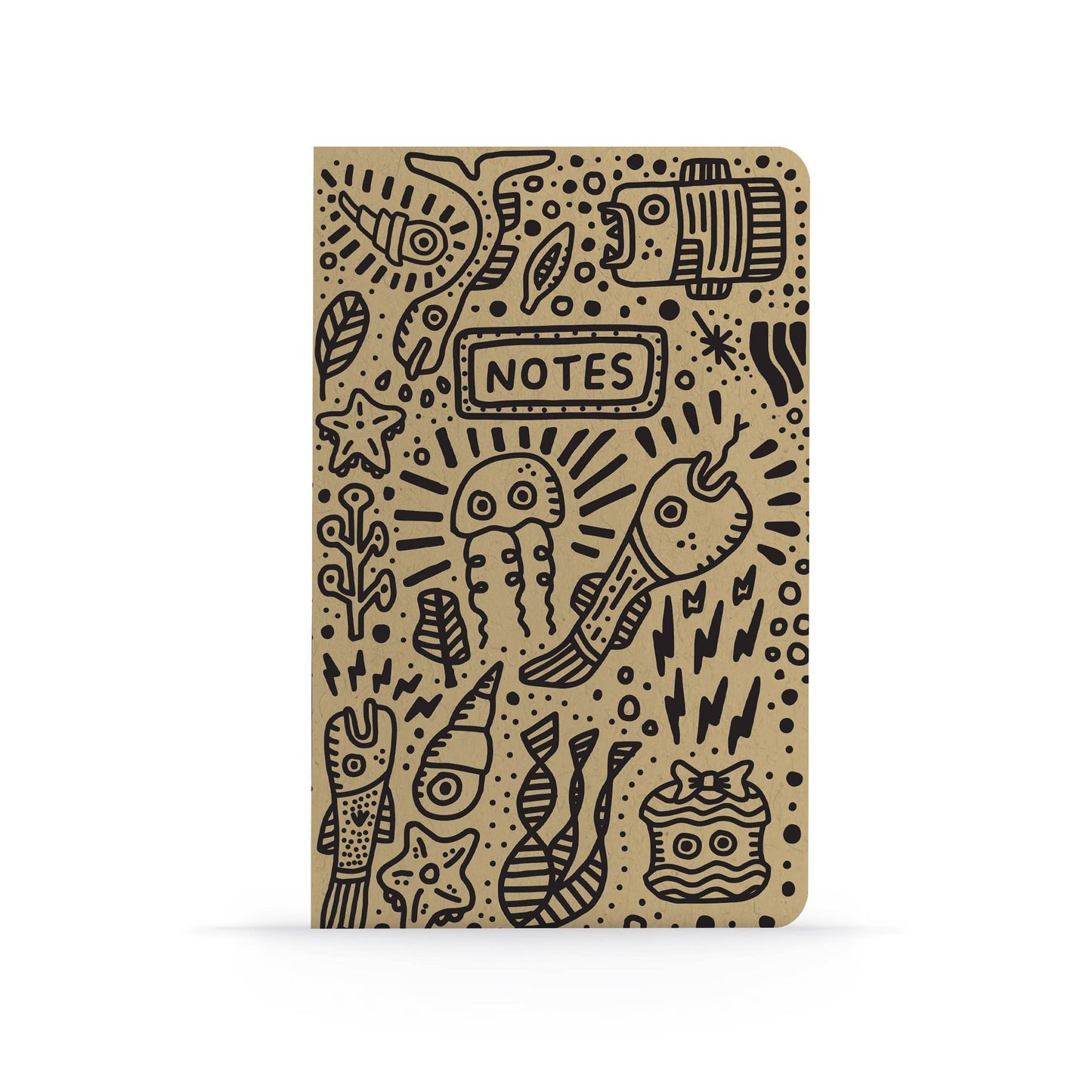 Seascape Kraft Layflat Notebook