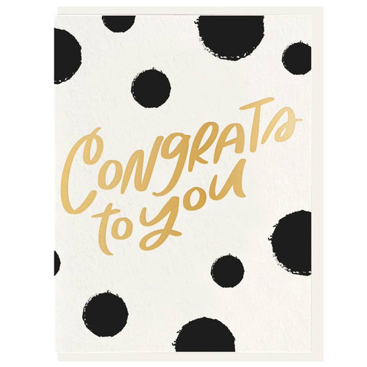 Congrats To You - Foil Card