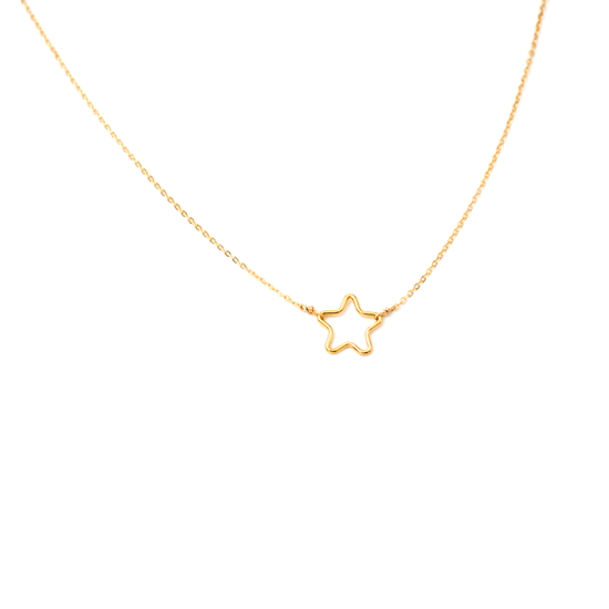Star Outline Necklace