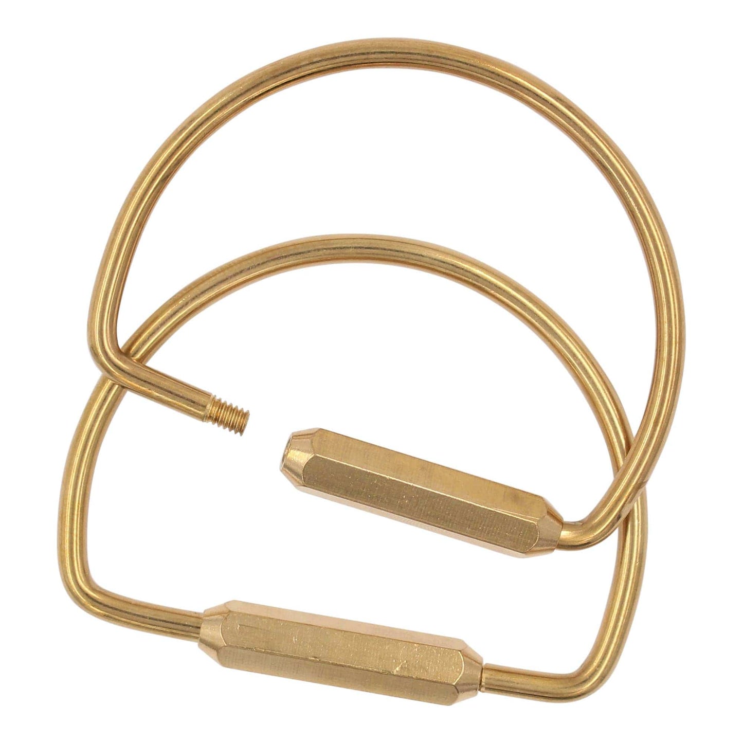 Brass Keyring Screw Closure