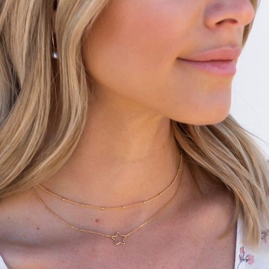 Star Outline Necklace