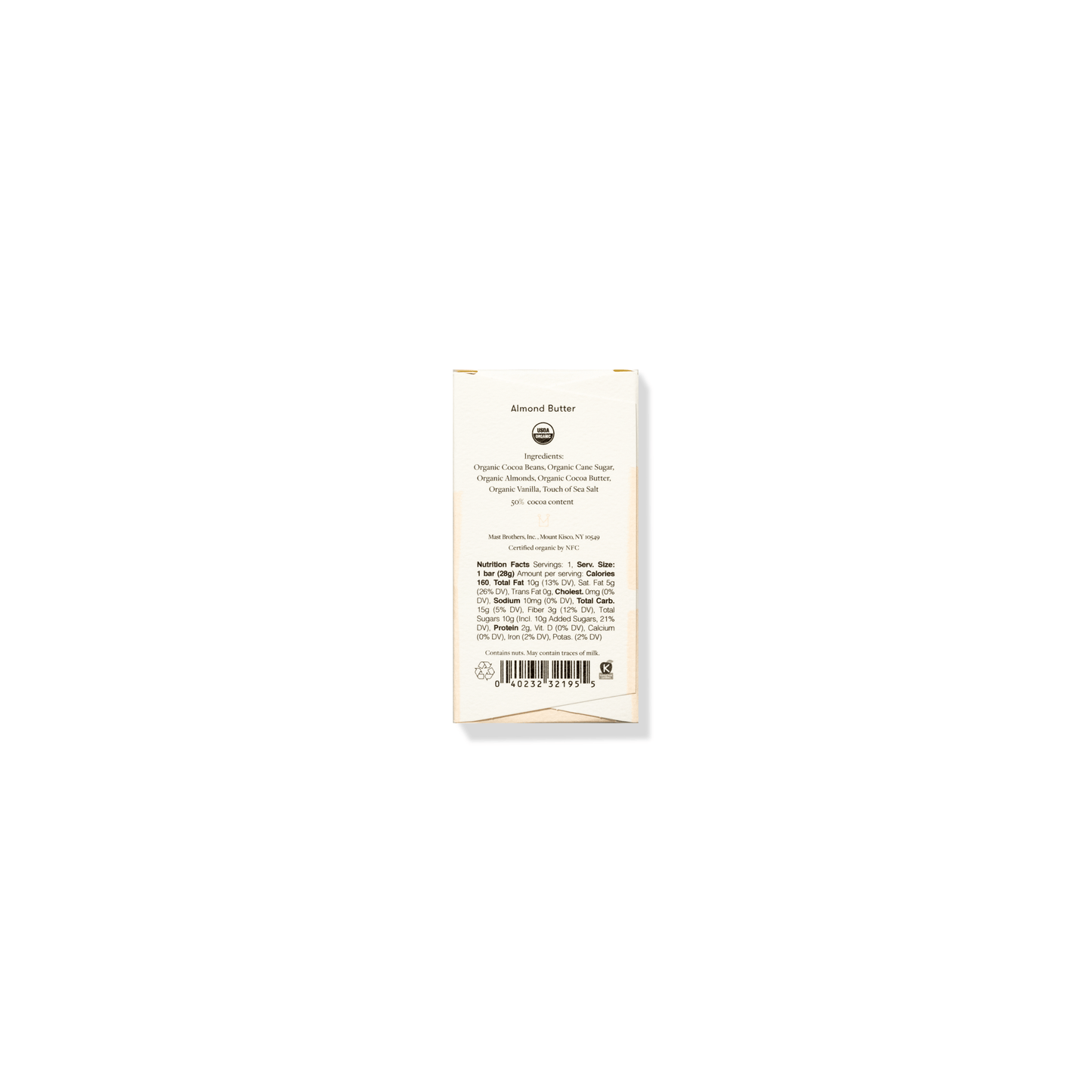 Chocolate con Mantequilla de Almendras - Mini (28g / 1oz) POS