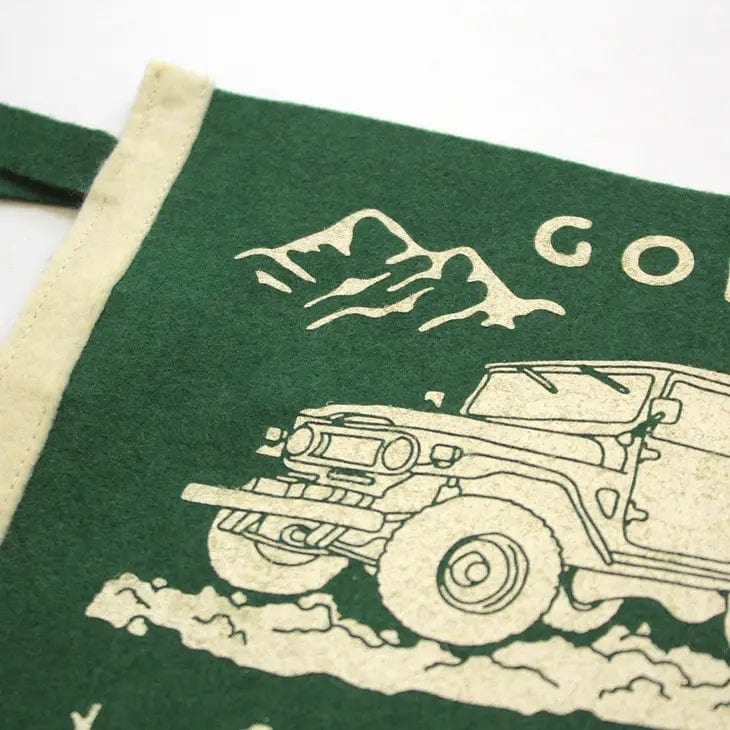 Going to the Mountains is Going Home Pennant
