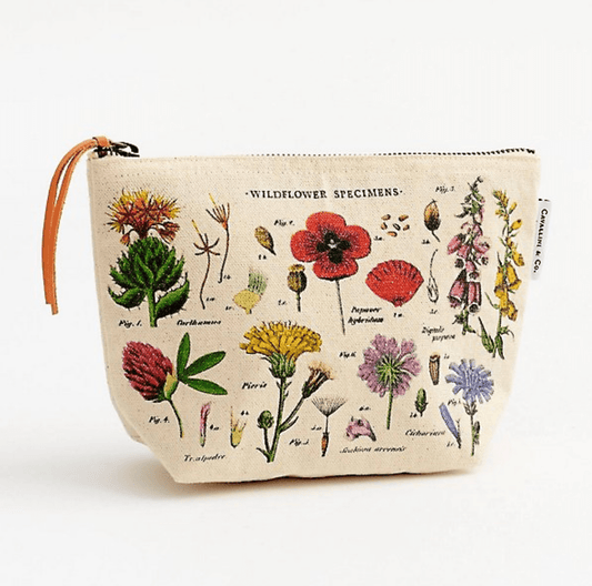 Wildflowers Vintage Pouch