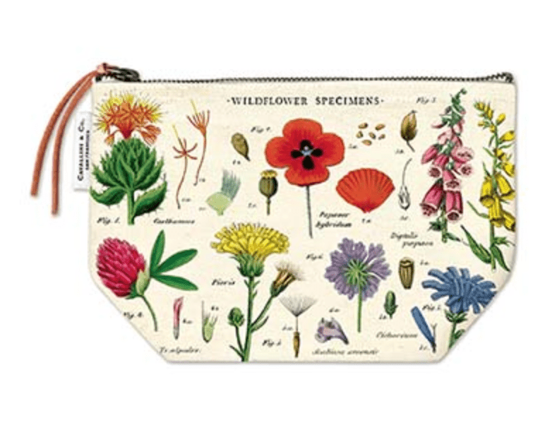 Wildflowers Vintage Pouch
