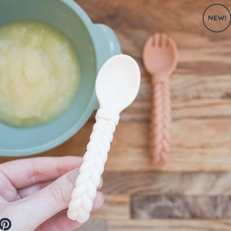 Buttercream + Toffee Sweetie Spoons™ Spoon + Fork Set