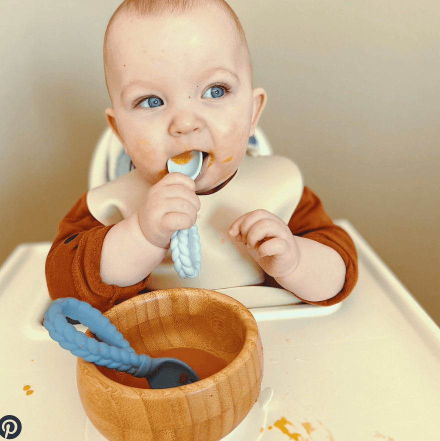 Juego Cuchara + Tenedor Sweetie Spoons™ Azul POS