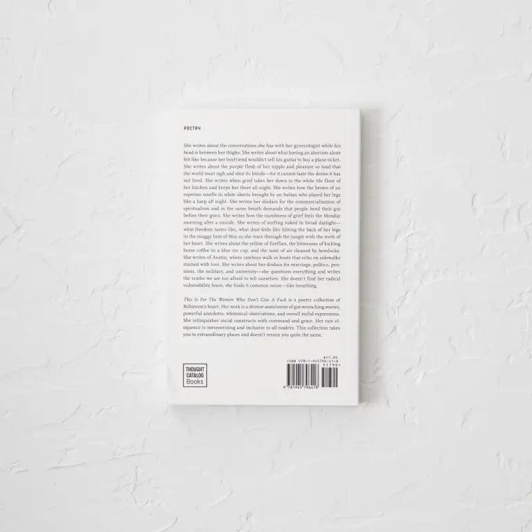 This Is For The Women Who Don't Give A Fuck Book