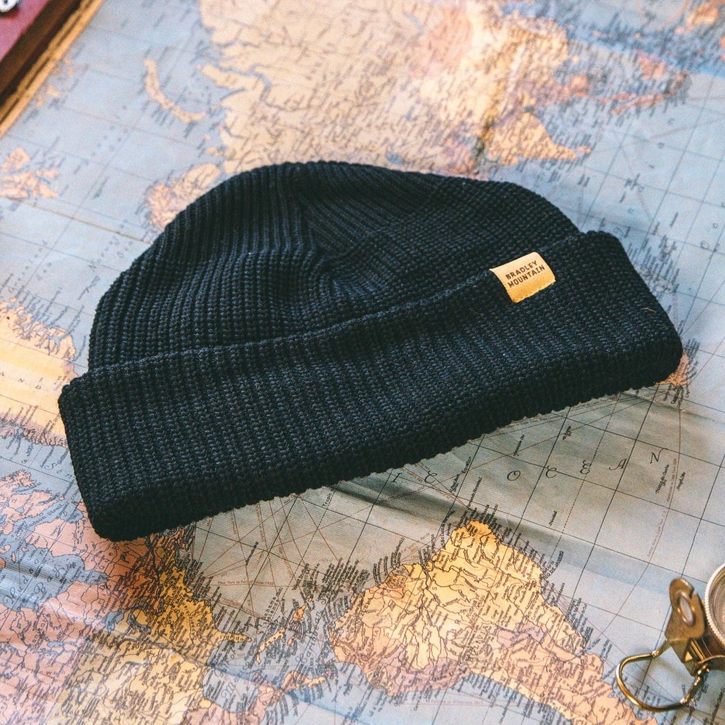 Wool Watch Cap - Black