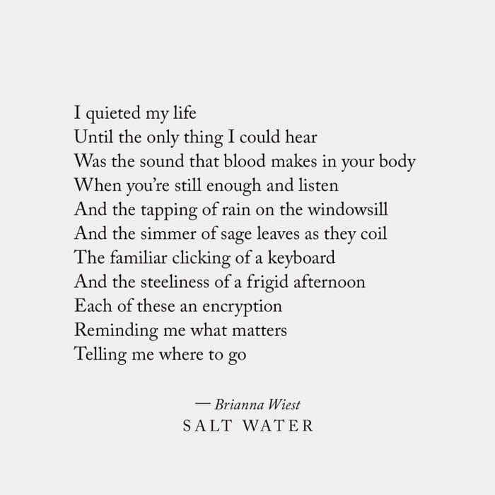 Salt Water Book